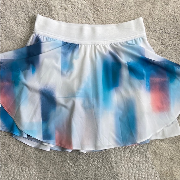 Lululemon Court Rival Skirt Baseline Wash Print Multi - Picture 8 of 16